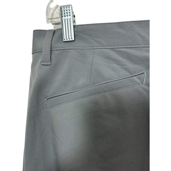 Adidas Men’s Grey Adi Golf Pants GU2673 30 x 32 Tapered Loops Pockets Logo - Picture 12 of 16